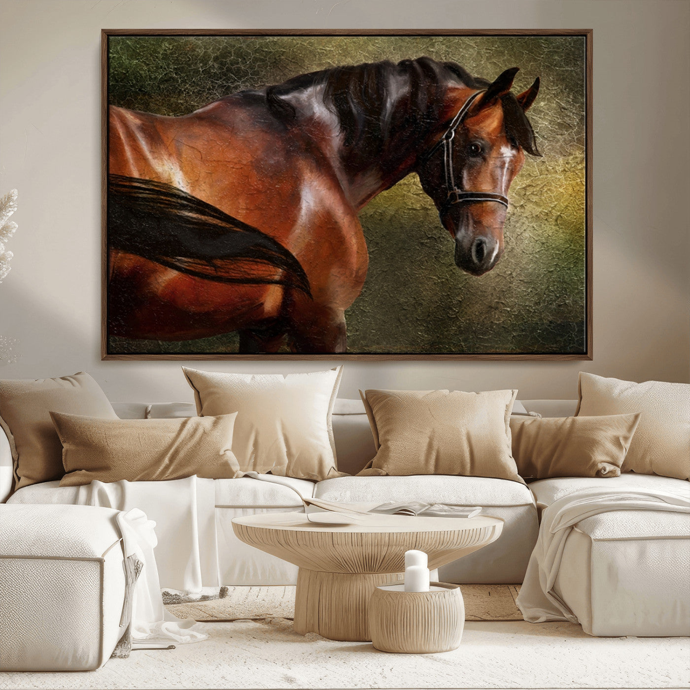 MGV-FC-36X24 - Wild Horses Wall Art Canvas Print