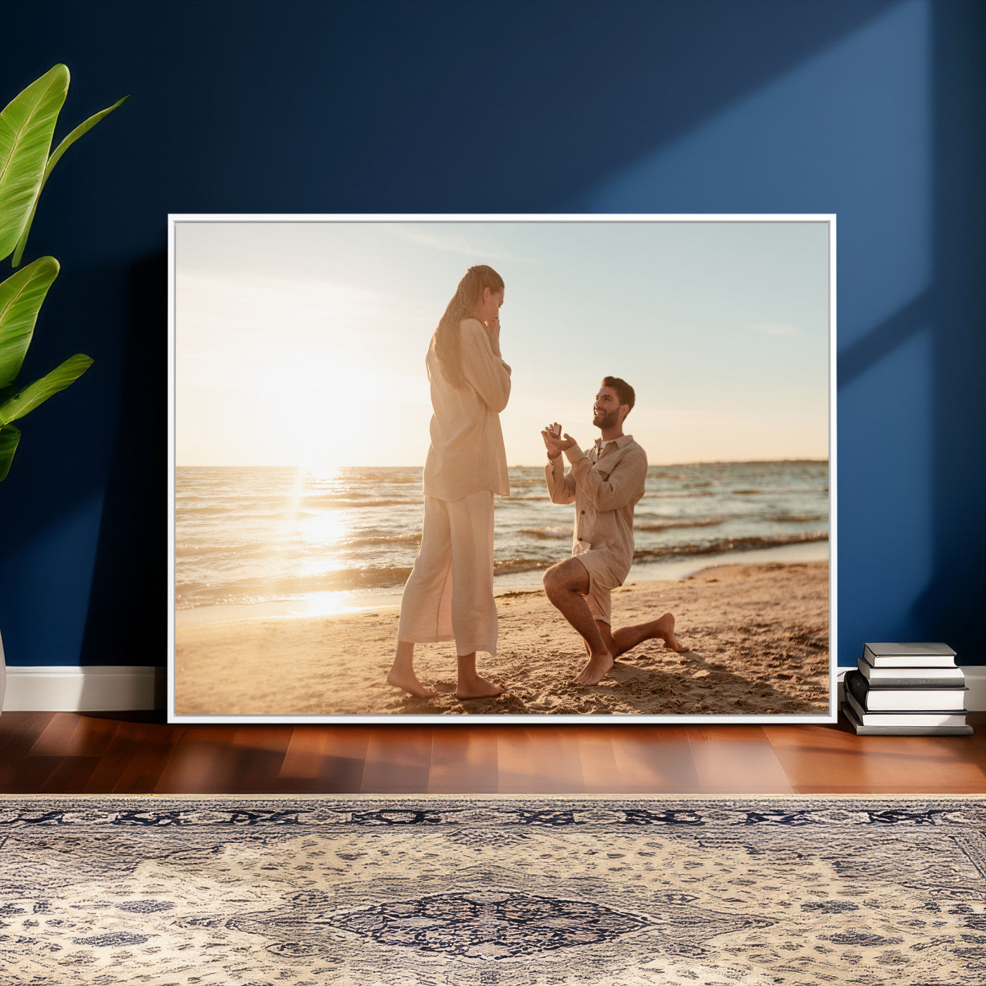 91913900-MGV-CV-36X24 - Custom Photo with Framed Canvas Wall Art Canvas Print Personalized Picture Print Framed Wall Art Digitally Printed Photo