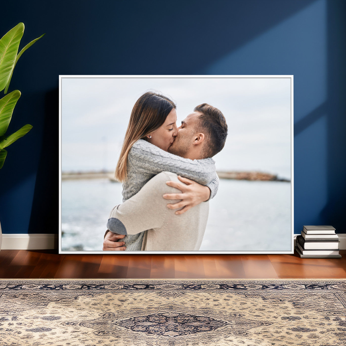 28984291-MGV-CV-36X24 - Custom Photo with Framed Canvas Wall Art Canvas Print Personalized Picture Print Framed Wall Art Digitally Printed Photo