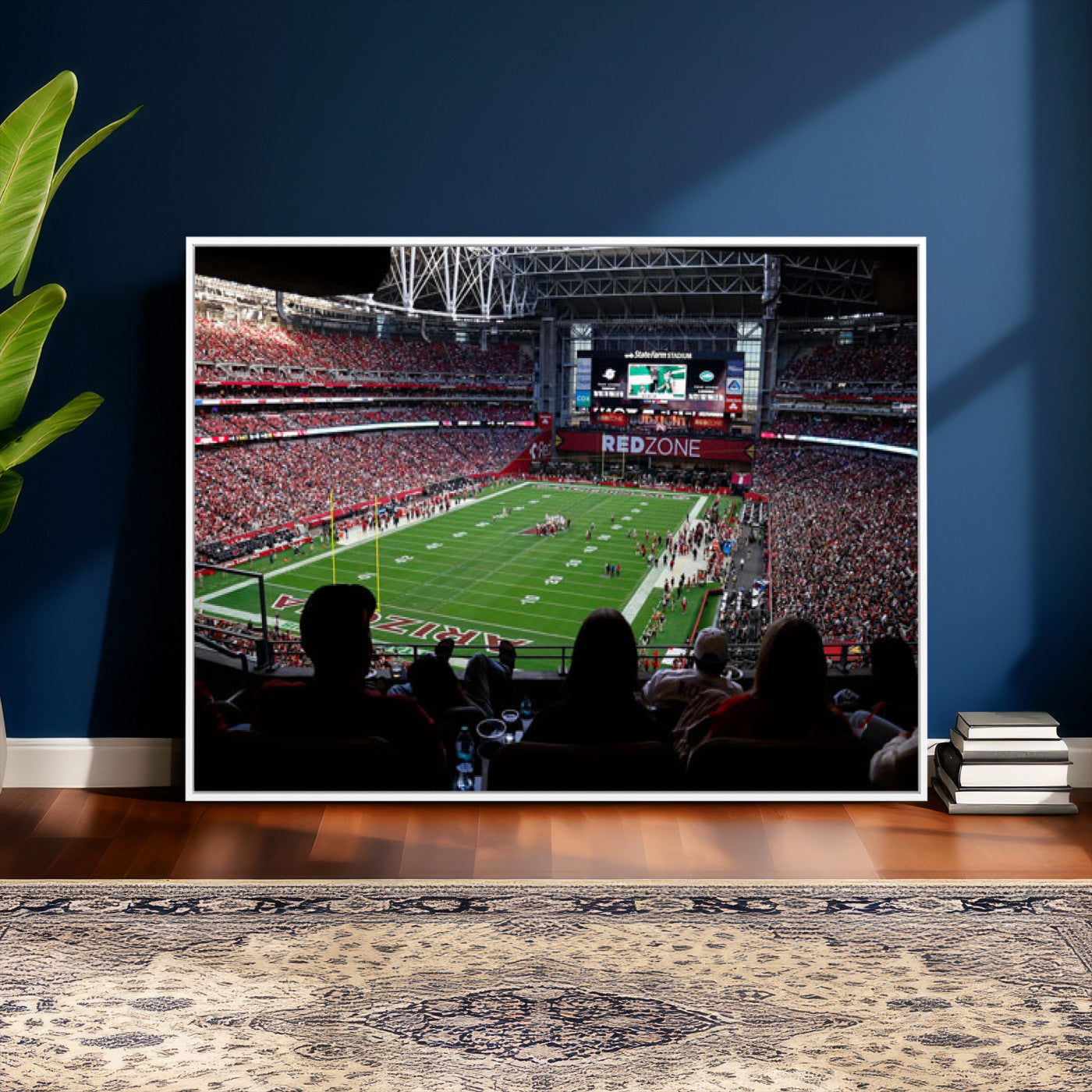 84196298-MGV-CV-36X24 - State Farm Stadium Canvas Wall Art, Arizona Cardinals Football Stadium Print, Glendale NFL Arena Photography Artwork