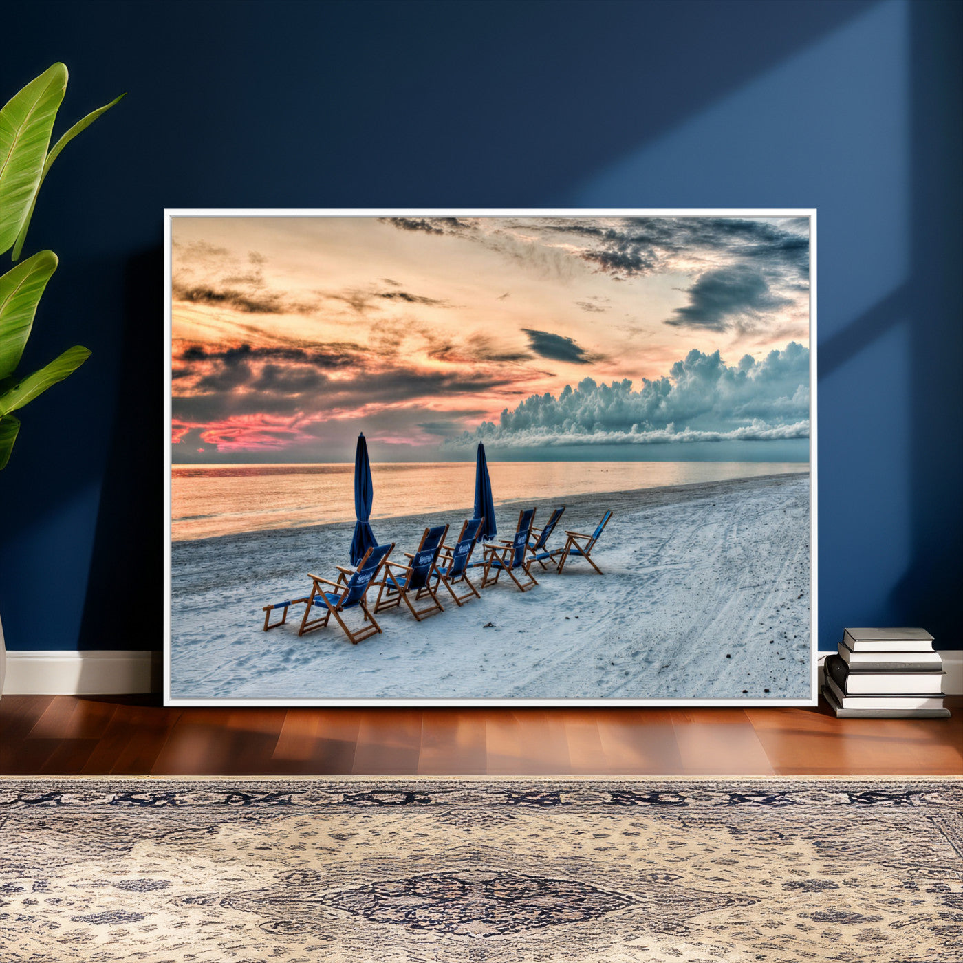 17237006-MGV-CV-36X24 - Serene Gulf Solitude Wall Art Canvas Print