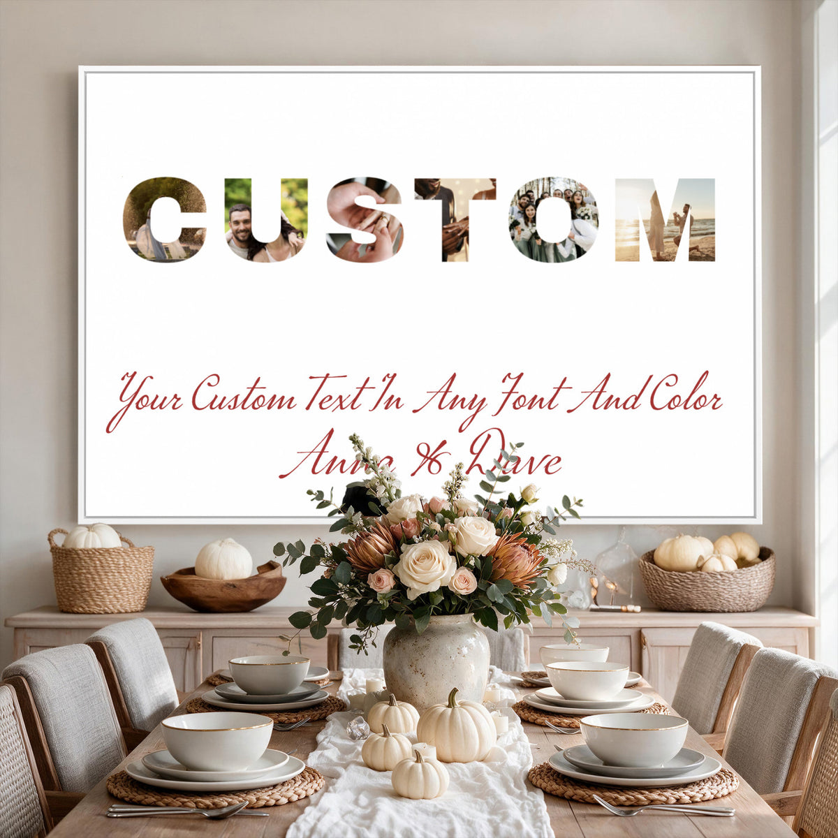 80645701-MGV-CV-36X24 - Custom Canvas Print - Personalized Wall Art for Home Decor Wall Art Print, Create Your Own Photo