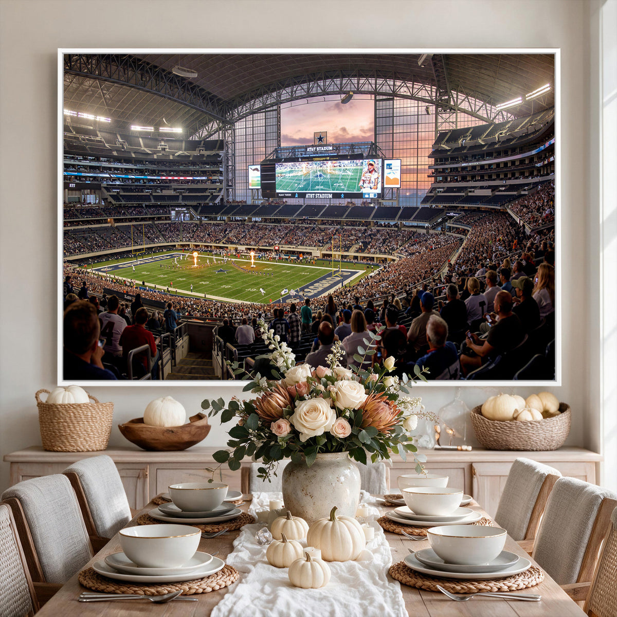 61524160-MGV-CV-36X24 - Stadium Wall Art Canvas Print