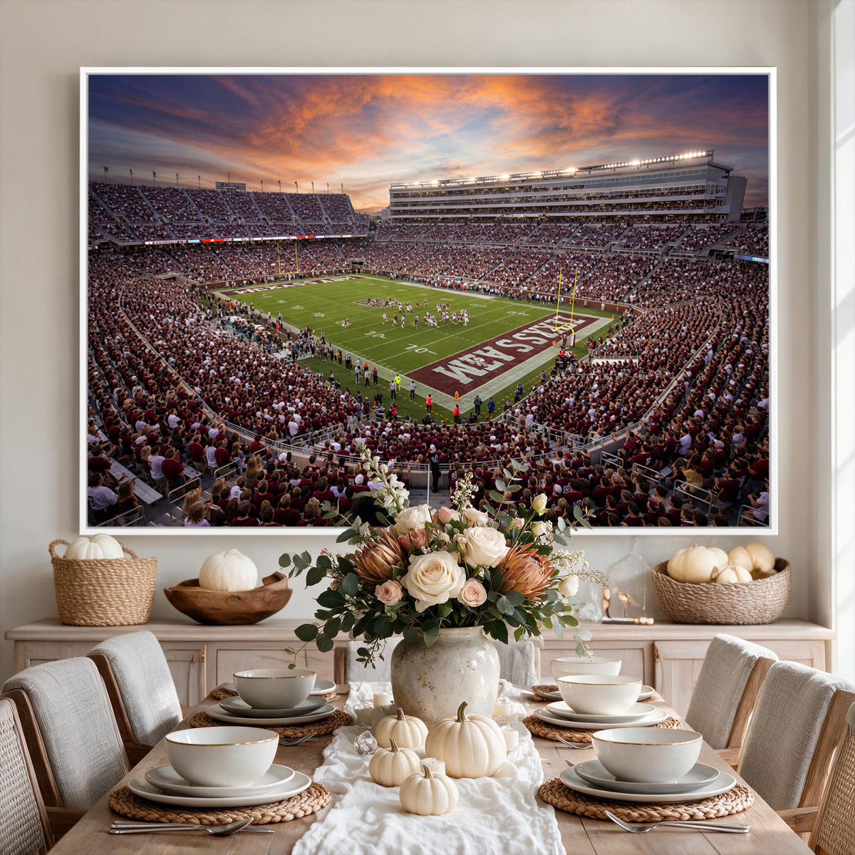 66624578-MGV-CV-36X24 - Stadium Wall Art Canvas Print