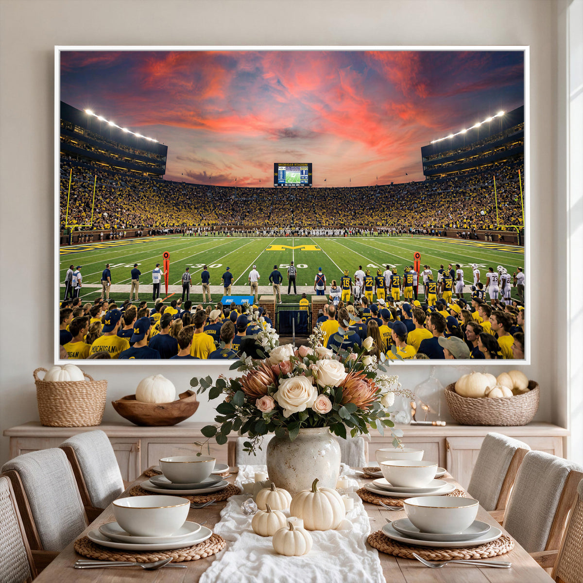 47185949-MGV-CV-36X24 - Stadium Wall Art Canvas Print