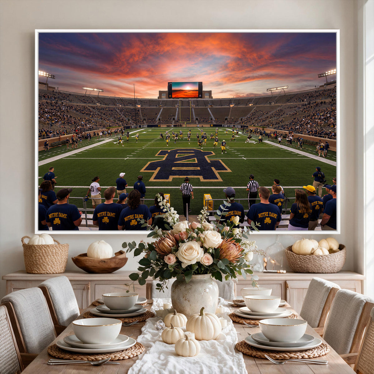 75411323-MGV-CV-36X24 - Stadium Wall Art Canvas Print