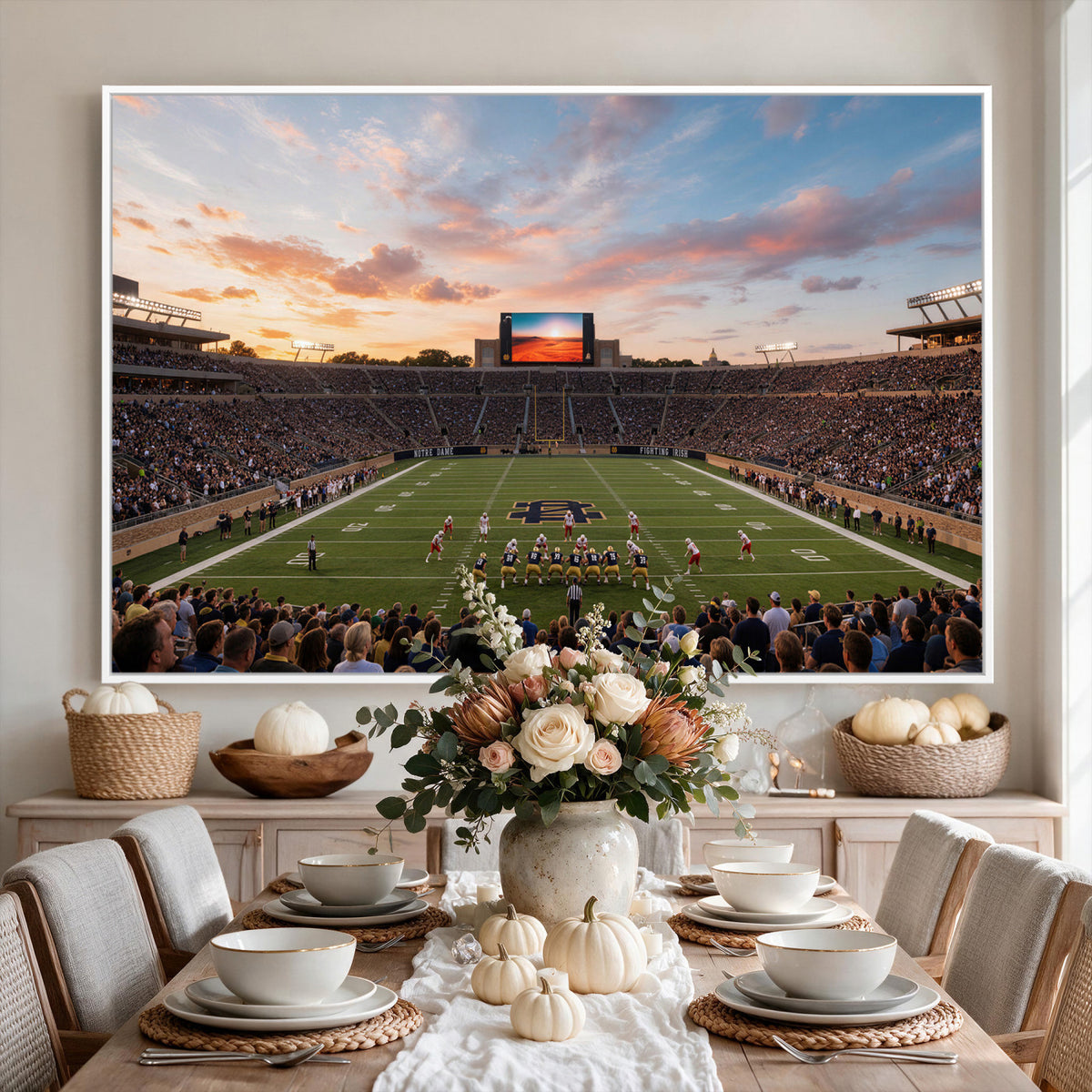 54464530-MGV-CV-36X24 - Stadium Wall Art Canvas Print