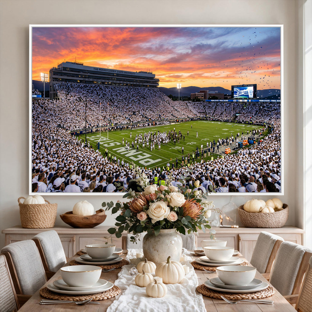 37057330-MGV-CV-36X24 - Stadium Wall Art Canvas Print