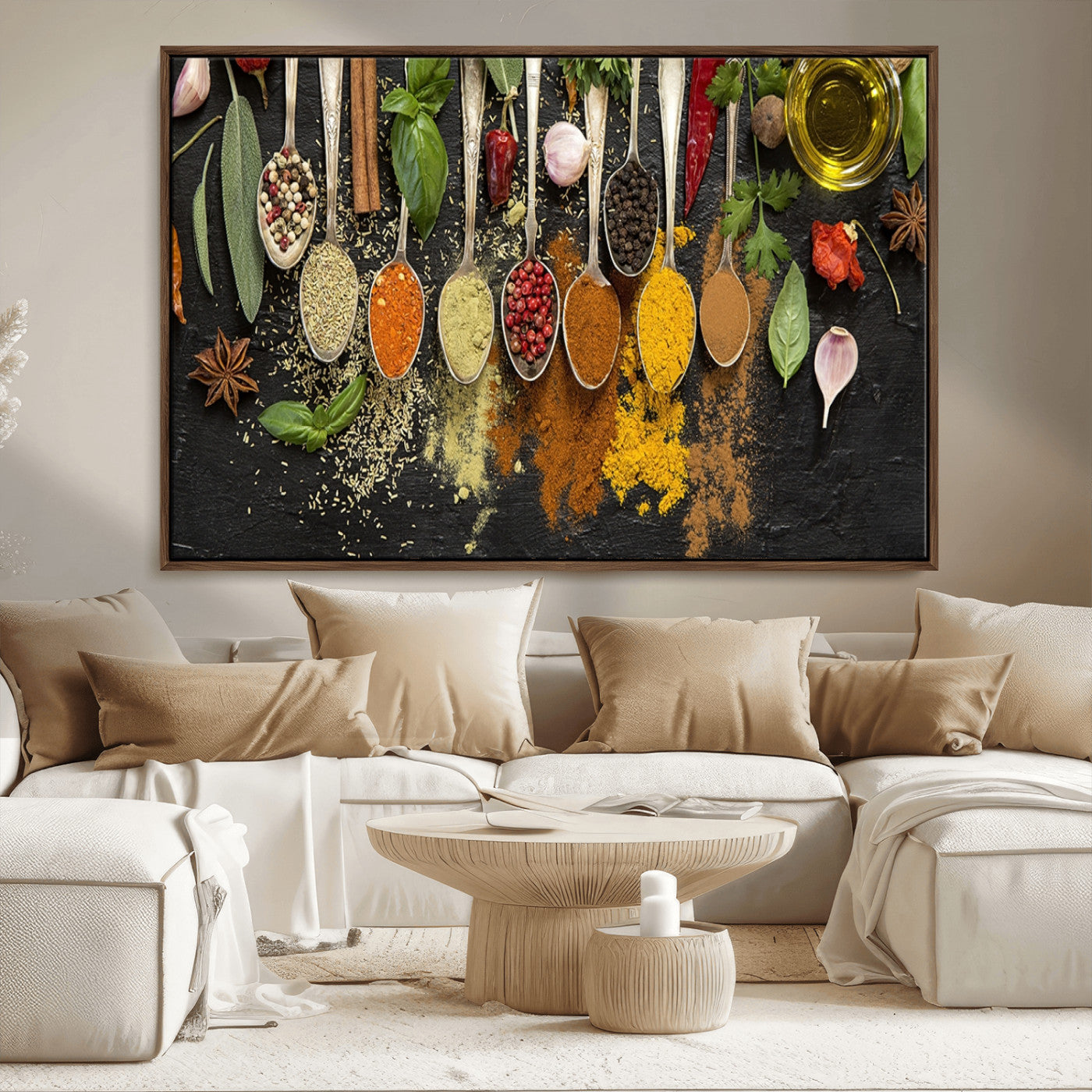 MGV-FC-36X24 - Spices Wall Art Canvas Print