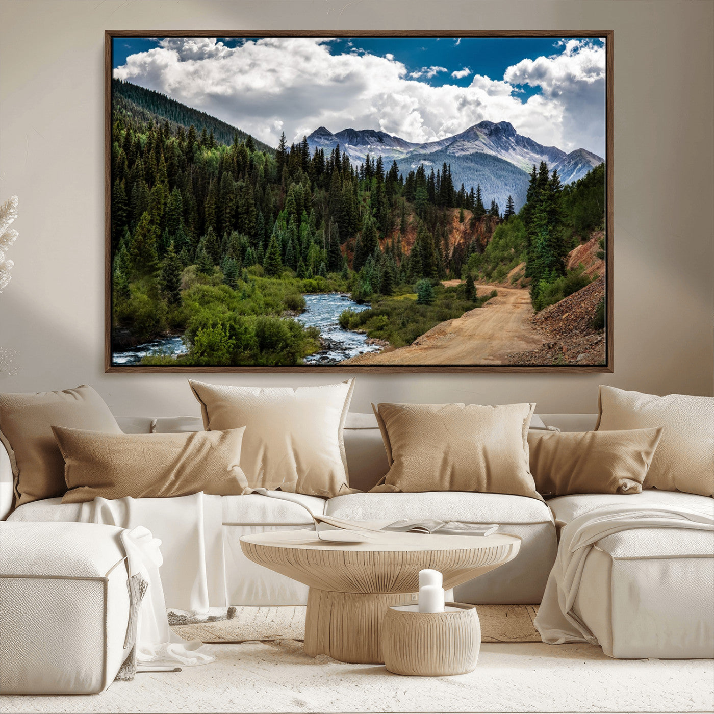 MGV-FC-36X24 - San Juan Nal Forest Wall Art Landscape Canvas Print