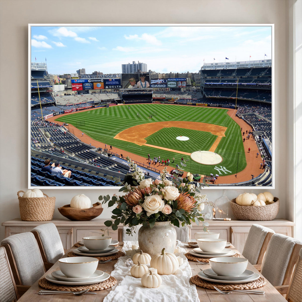 98047-MGV-CV-36X24 - Buffalo Bills Stadium Wall Art, Buffalo Bills Decor, NFL Fan Gift