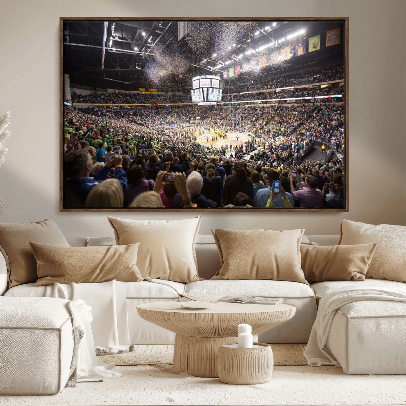 MGV-FC-36X24 - Bridgestone Arena Wall Art Canvas | Nashville Predators Hockey Team Print | Canvas Print | Ready to