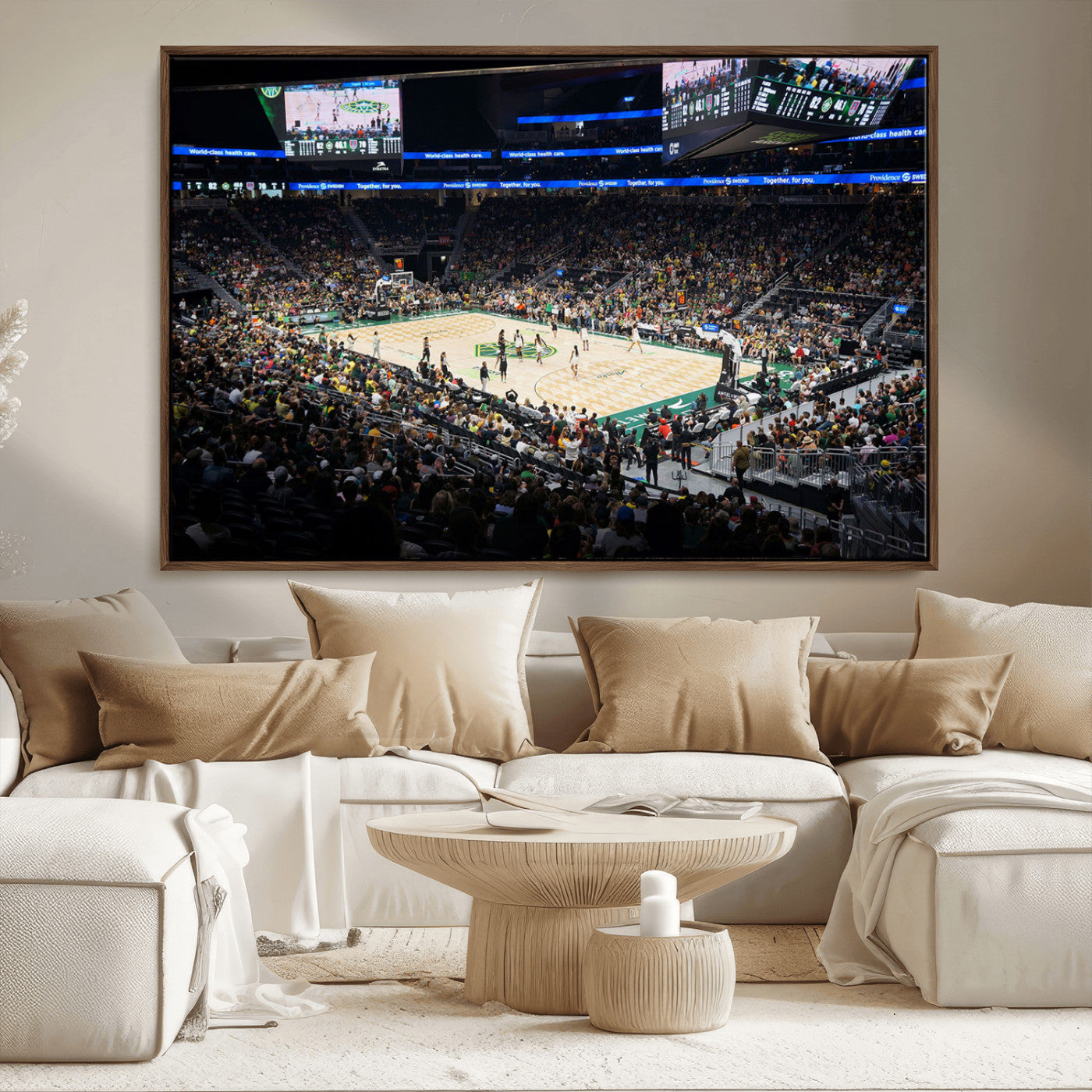 MGV-FC-36X24 - Climate Pledge Arena | Washington Seattle Kraken Hockey Stadium Wall Art | Canvas Print | Ready to