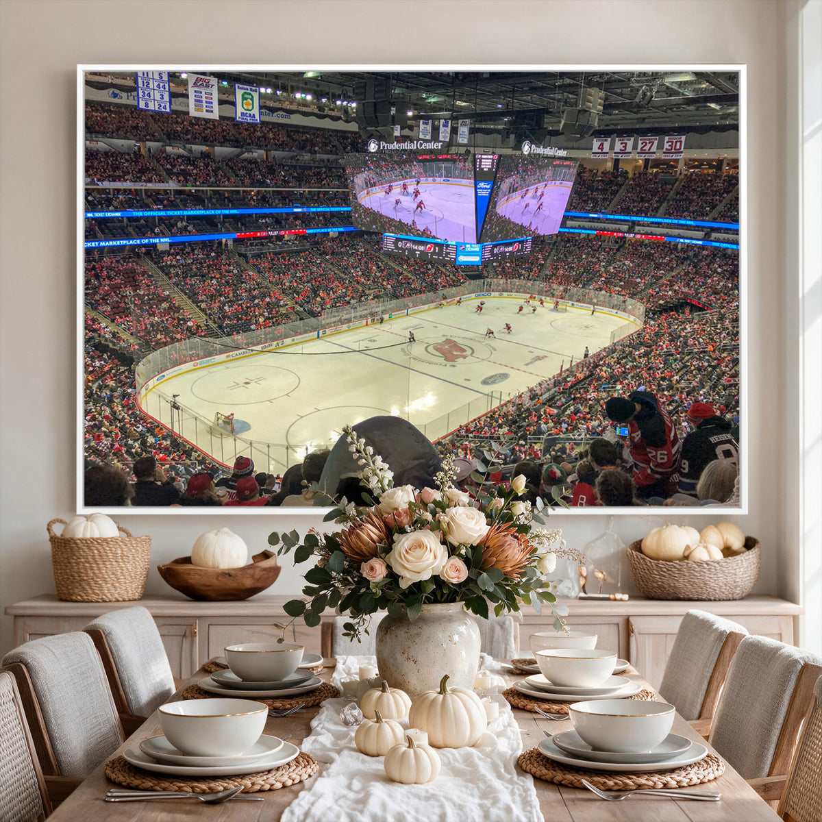 29638-MGV-CV-36X24 - Prudential Center Newark New Jersey Devils Hockey Stadium