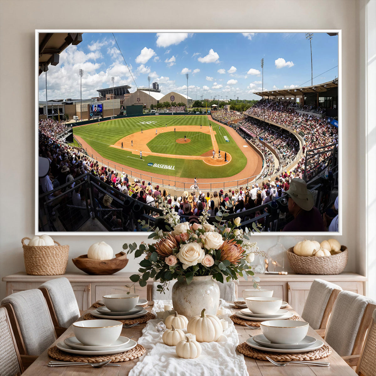 80409-MGV-CV-36X24 - The Texas A&M University Aggies Athletics Team Print