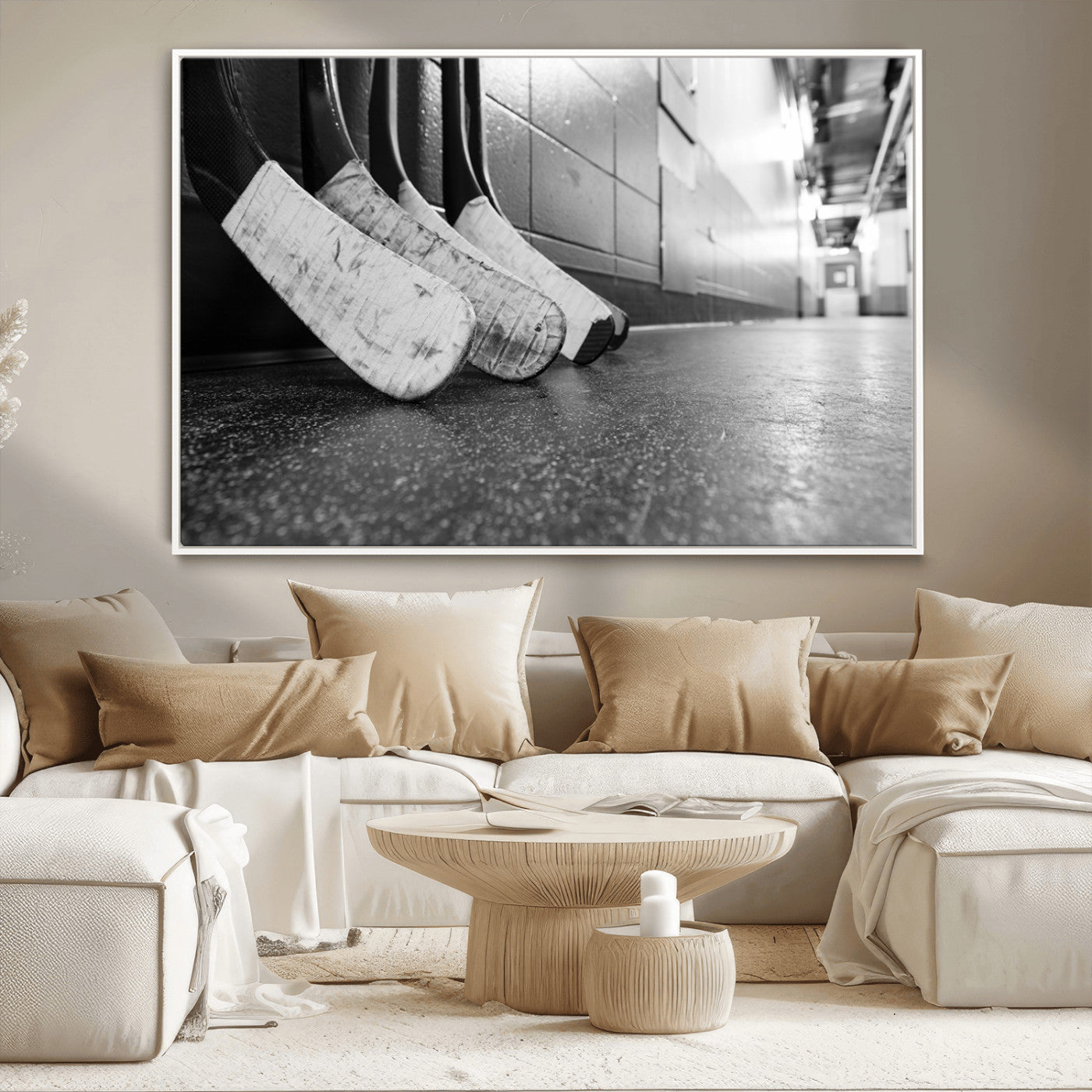 MGV-FC-36X24 - Ice Hockey Wall Art Canvas Print
