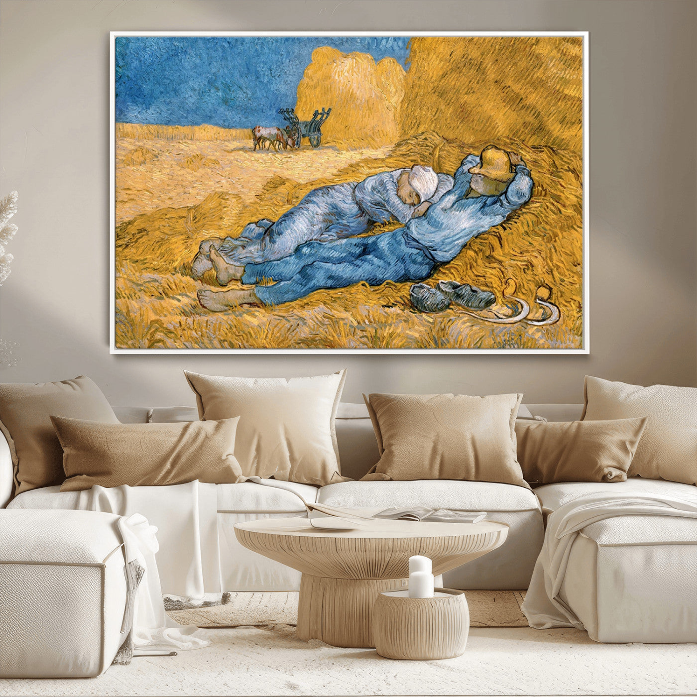 MGV-FC-36X24 - Master Artist Vincent Van Gogh Nature Wilderness Illustrs Fine Art Canvas Print