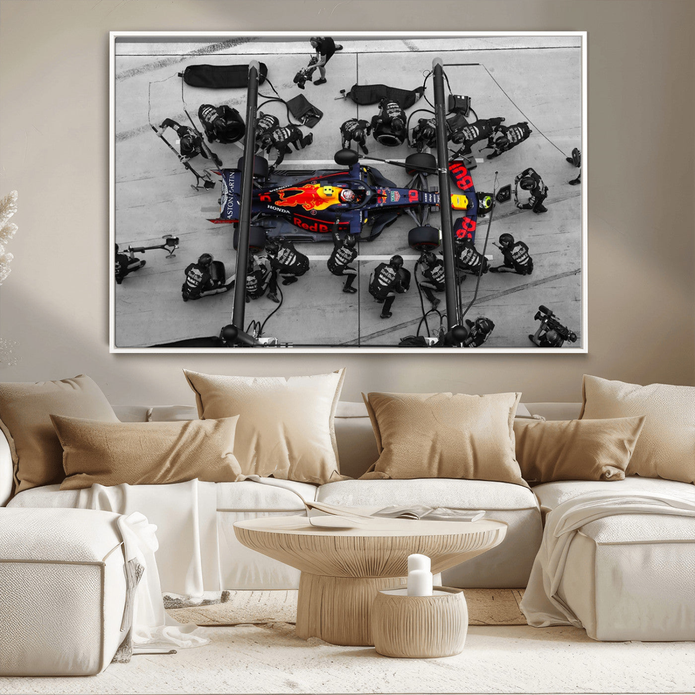 MGV-FC-36X24 - RedBull Formula 1 Canvas Wall Art Print
