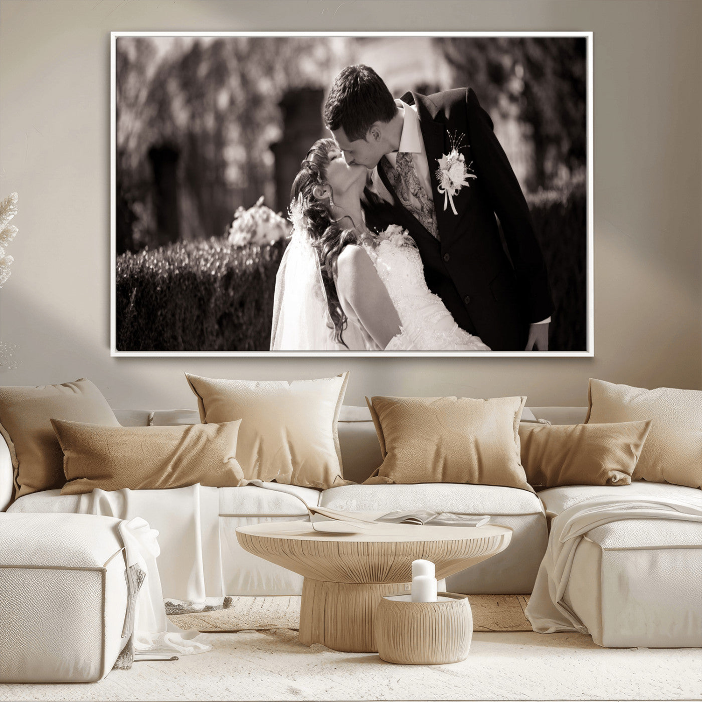MGV-FC-36X24 - Create Your Own Photo Canvas Print - Personalized Wall Art for Home Decor Wall Art Print, Create