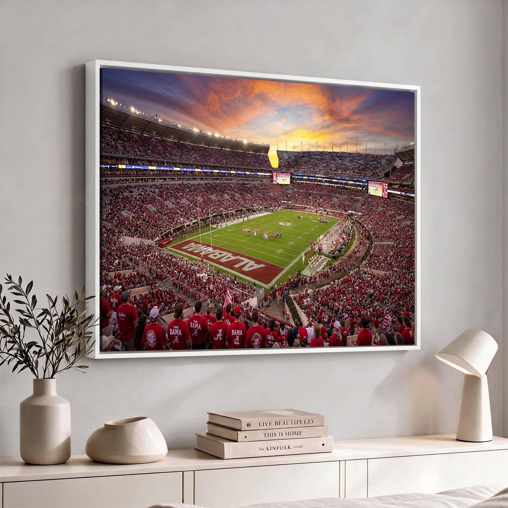 41995919-MGV-CV-36X24 - Stadium Wall Art Canvas Print