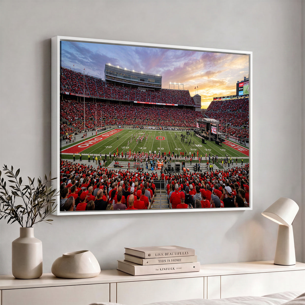 23196993-MGV-CV-36X24 - Stadium Wall Art Canvas Print