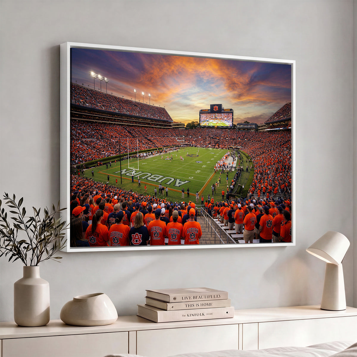 46347891-MGV-CV-36X24 - Stadium Wall Art Canvas Print