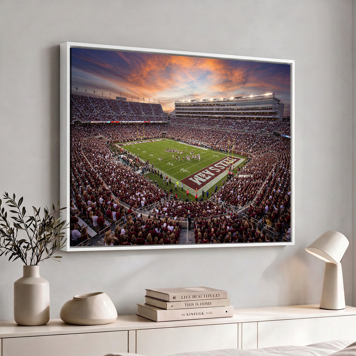 66624578-MGV-CV-36X24 - Stadium Wall Art Canvas Print