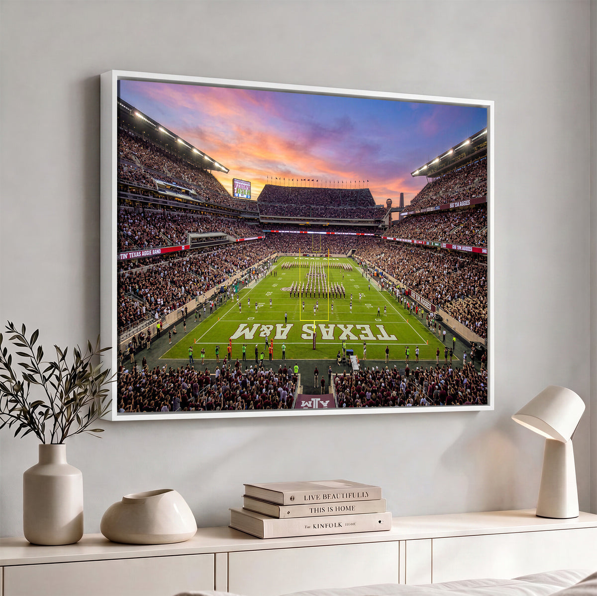 65952219-MGV-CV-36X24 - Stadium Wall Art Canvas Print