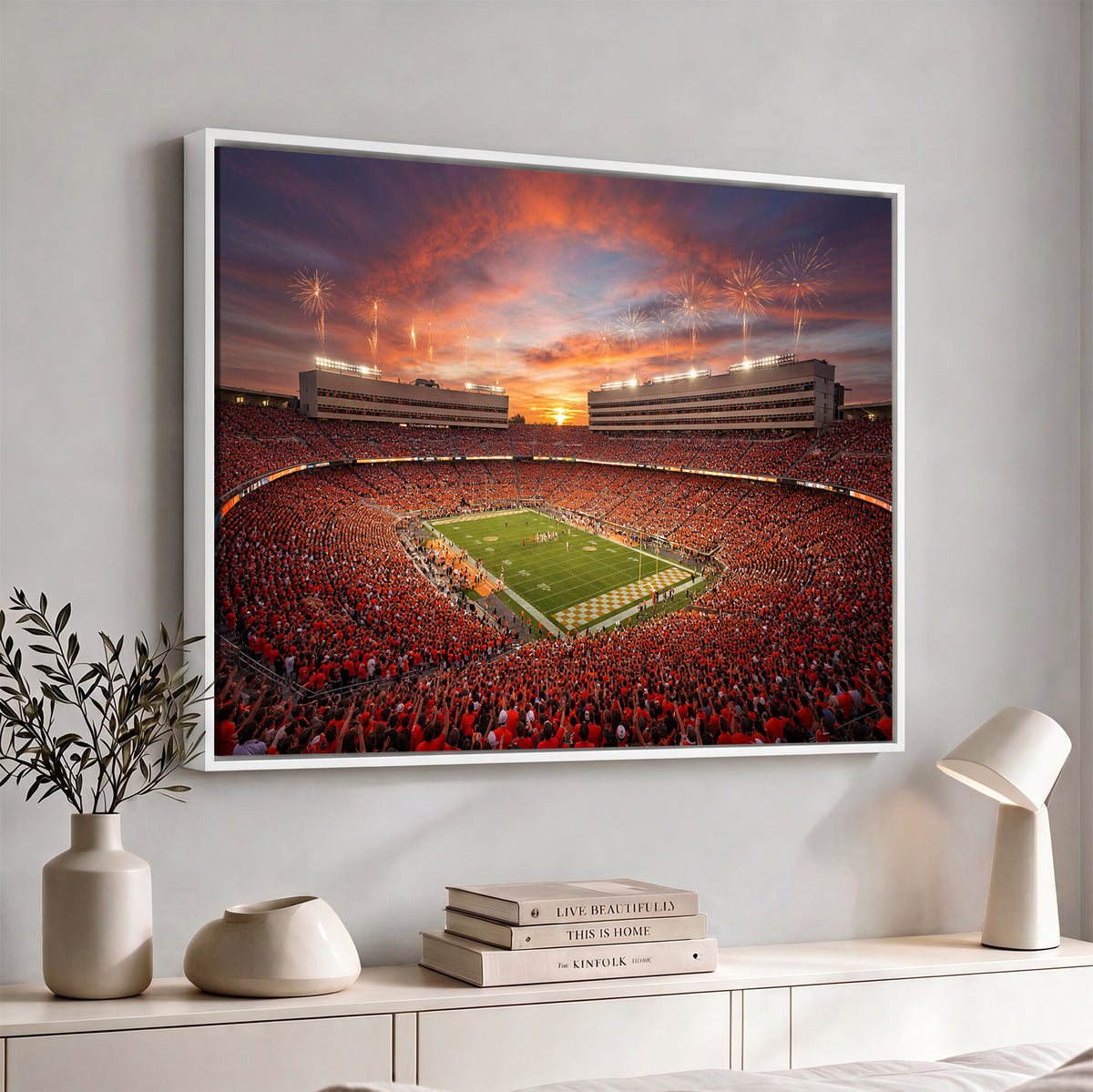 66964685-MGV-CV-36X24 - Stadium Wall Art Canvas Print