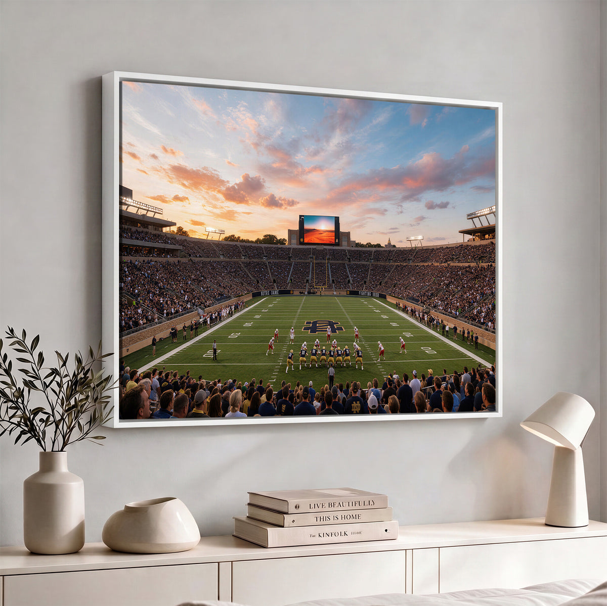54464530-MGV-CV-36X24 - Stadium Wall Art Canvas Print