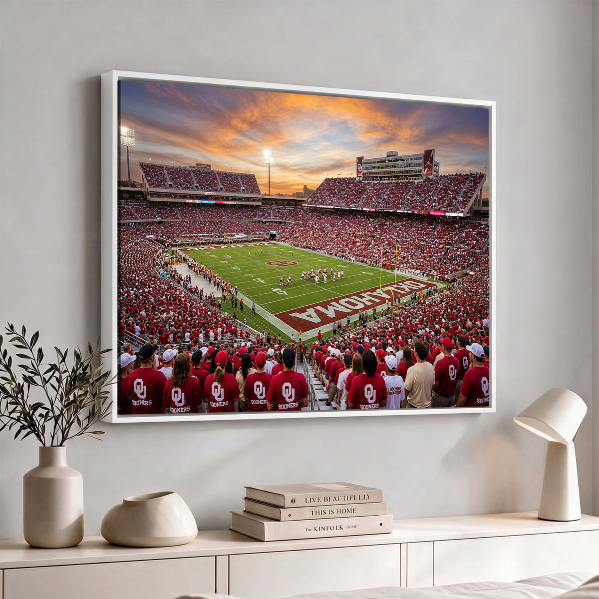 92718741-MGV-CV-36X24 - Stadium Wall Art Canvas Print