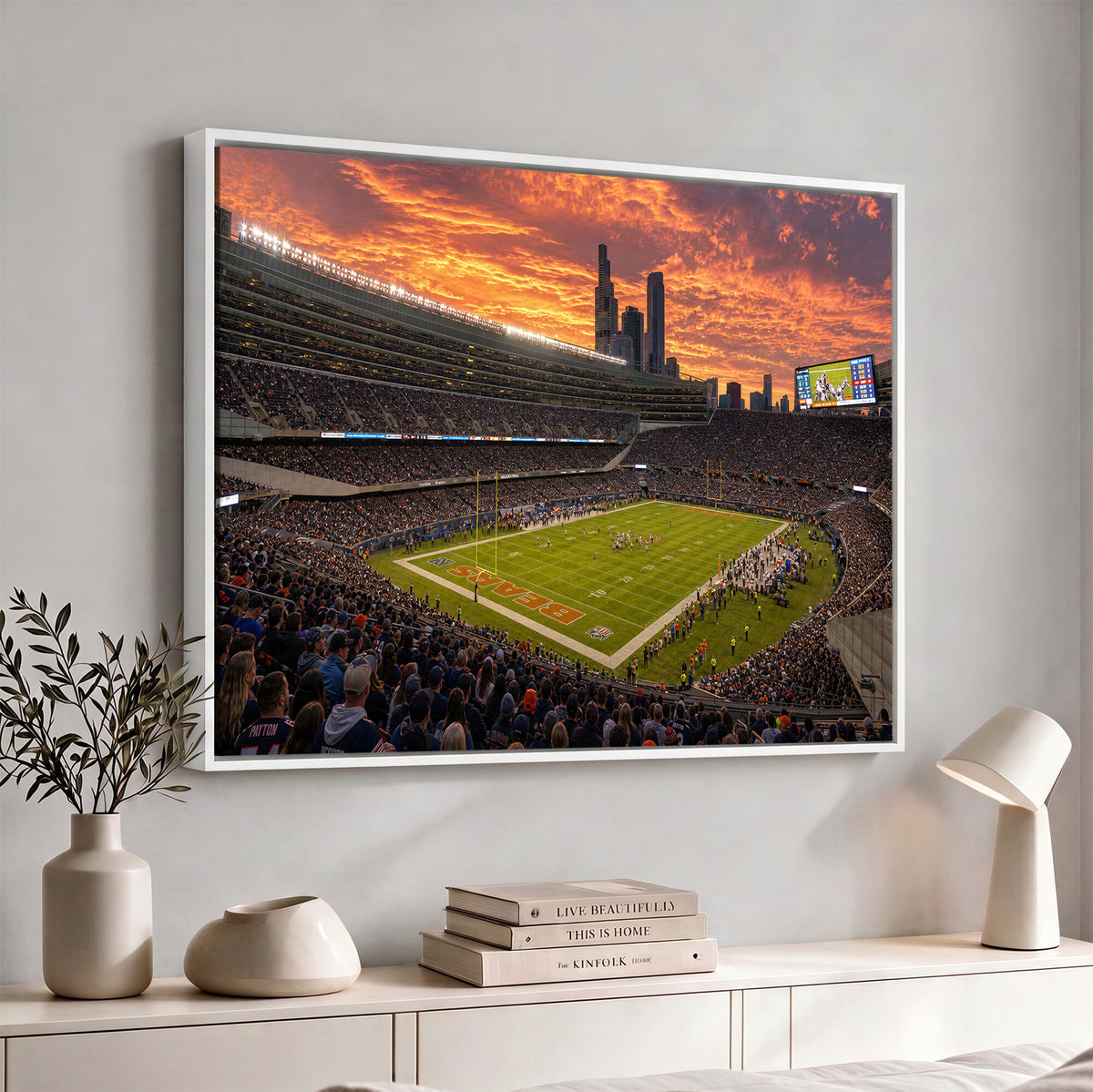 25159364-MGV-CV-36X24 - Stadium Wall Art Canvas Print