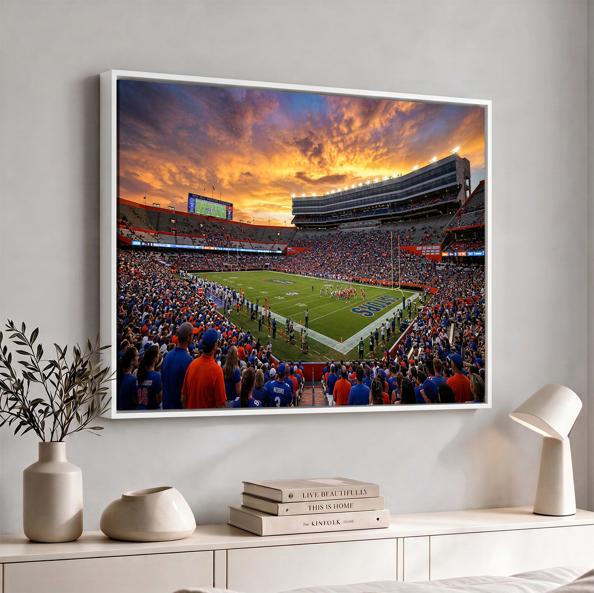 23829865-MGV-CV-36X24 - Stadium Wall Art Canvas Print