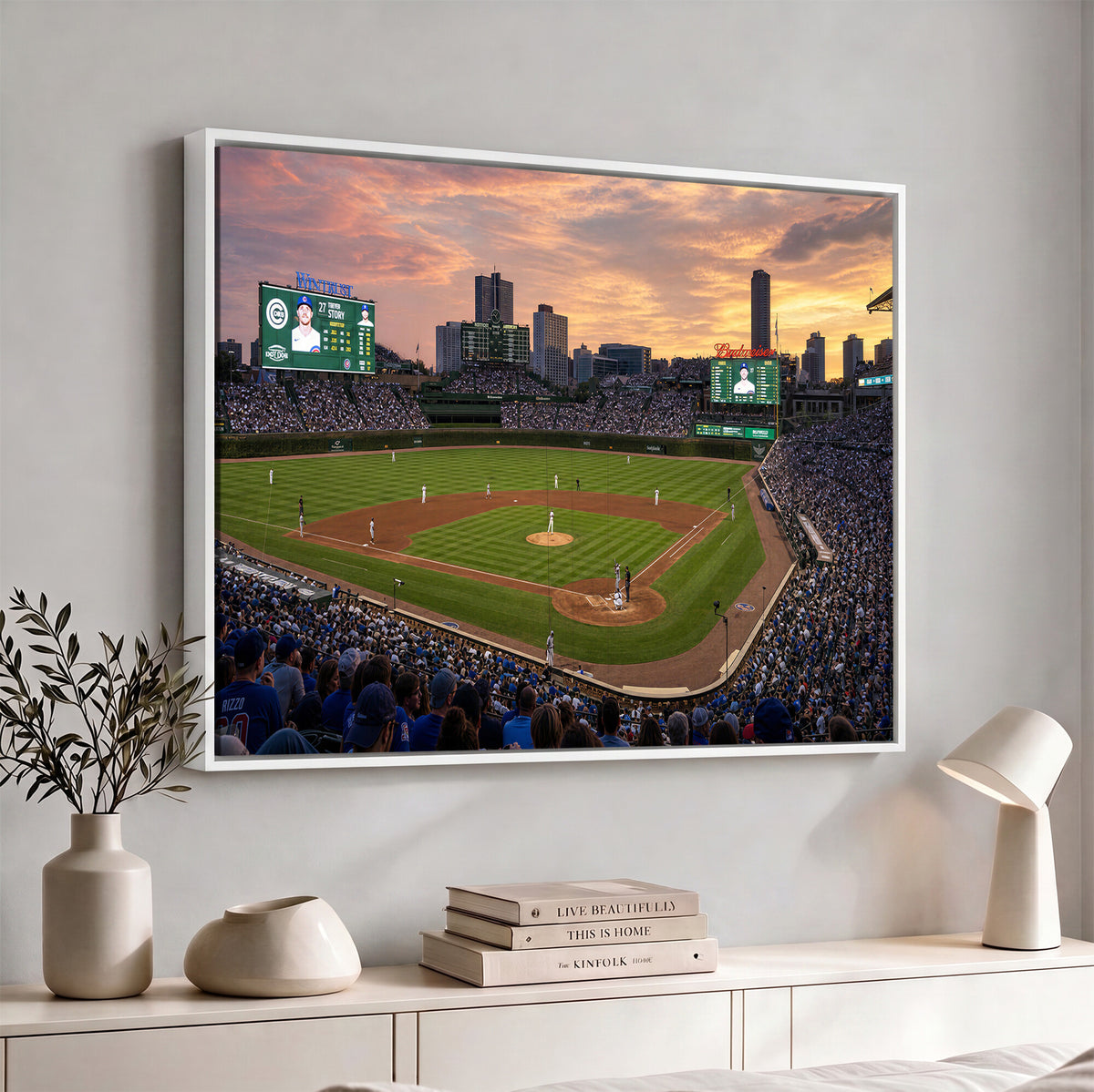 41641466-MGV-CV-36X24 - Stadium Wall Art Canvas Print