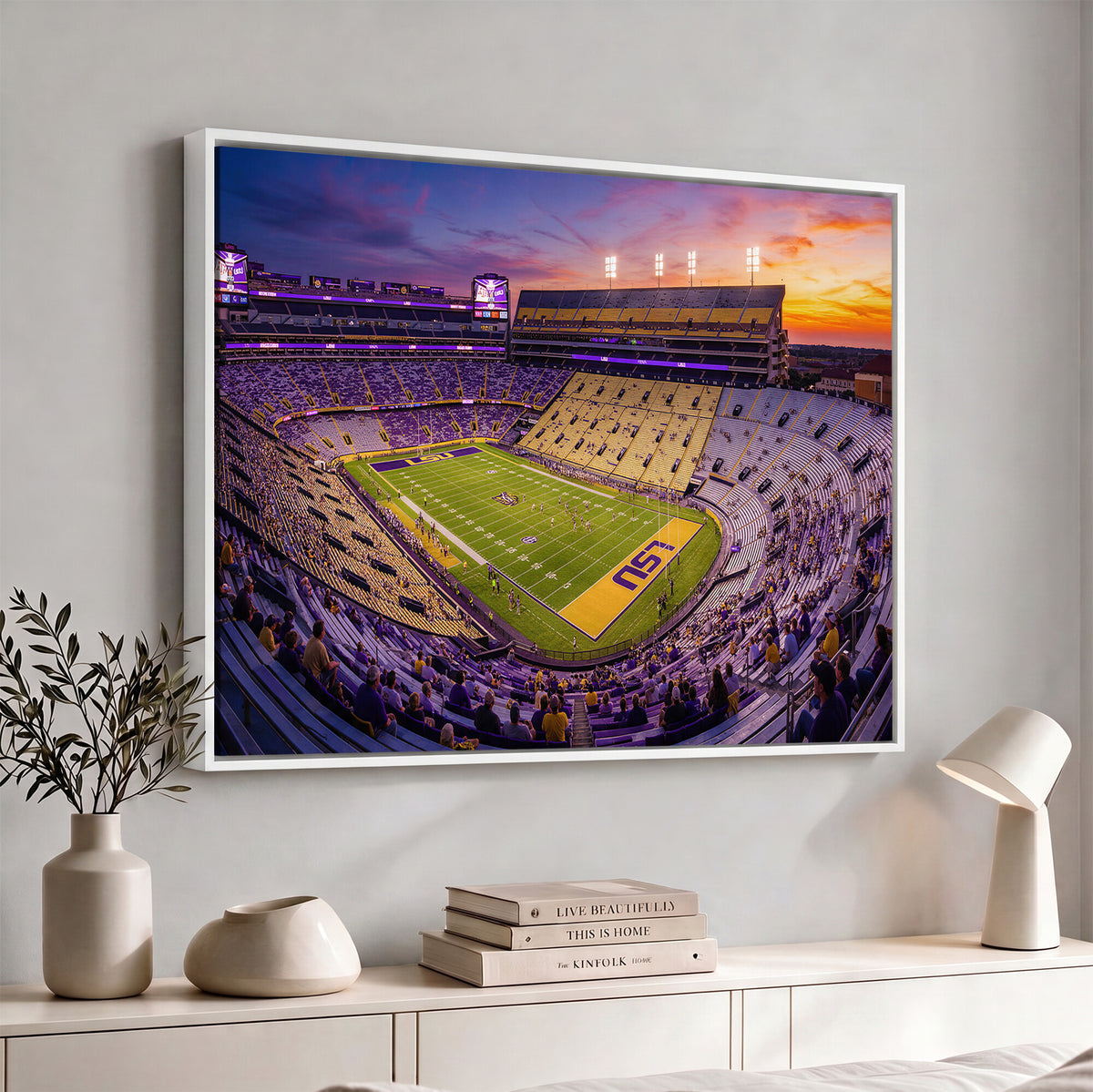 21378512-MGV-CV-36X24 - Stadium Wall Art Canvas Print