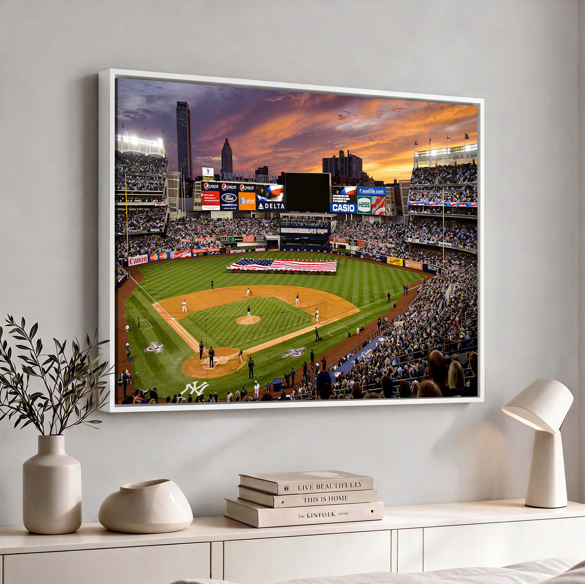 39000124-MGV-CV-36X24 - Stadium Wall Art Canvas Print