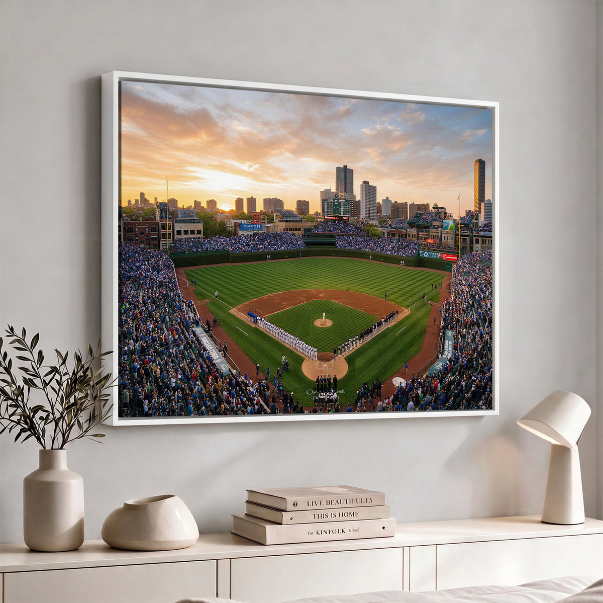 76885212-MGV-CV-36X24 - Stadium Wall Art Canvas Print