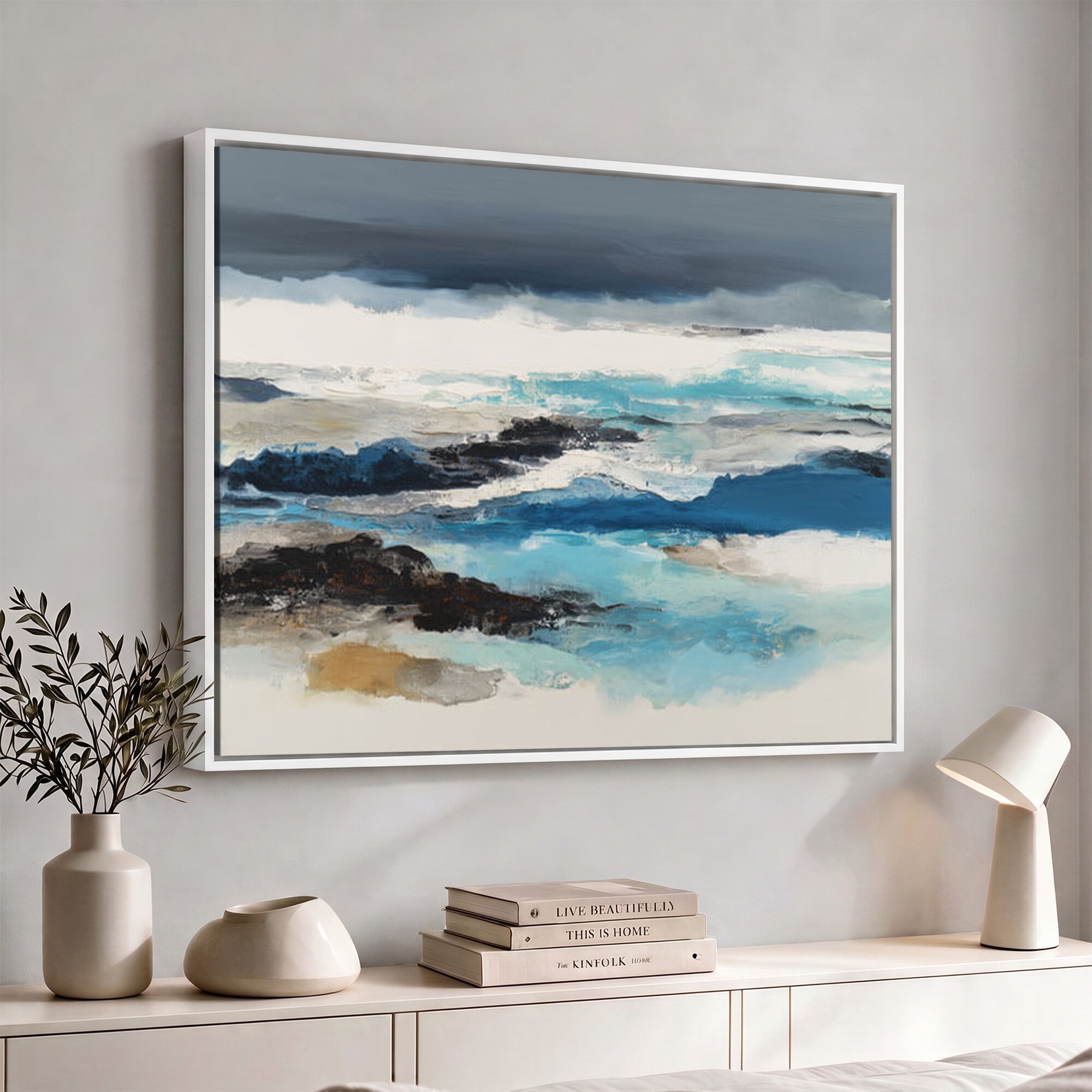 53645131-_Poster-30x20 - Extra Large Abstract Wall Art Canvas Print
