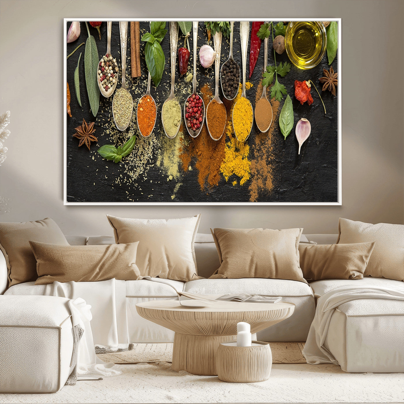 MGV-FC-36X24 - Spices Wall Art Canvas Print