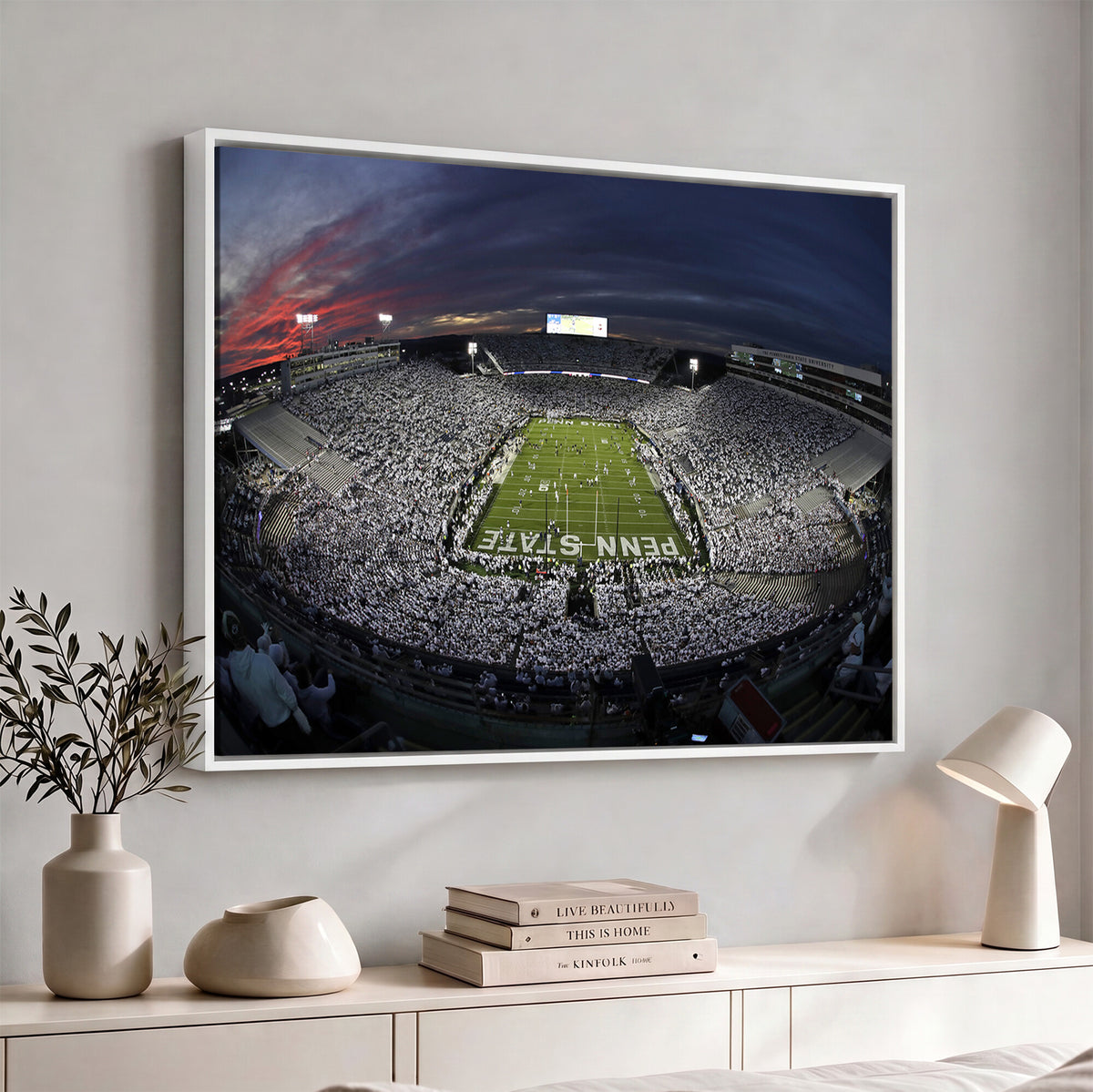 59877-MGV-CV-36X24 - Penn State University Nittany Lions Football Team Print