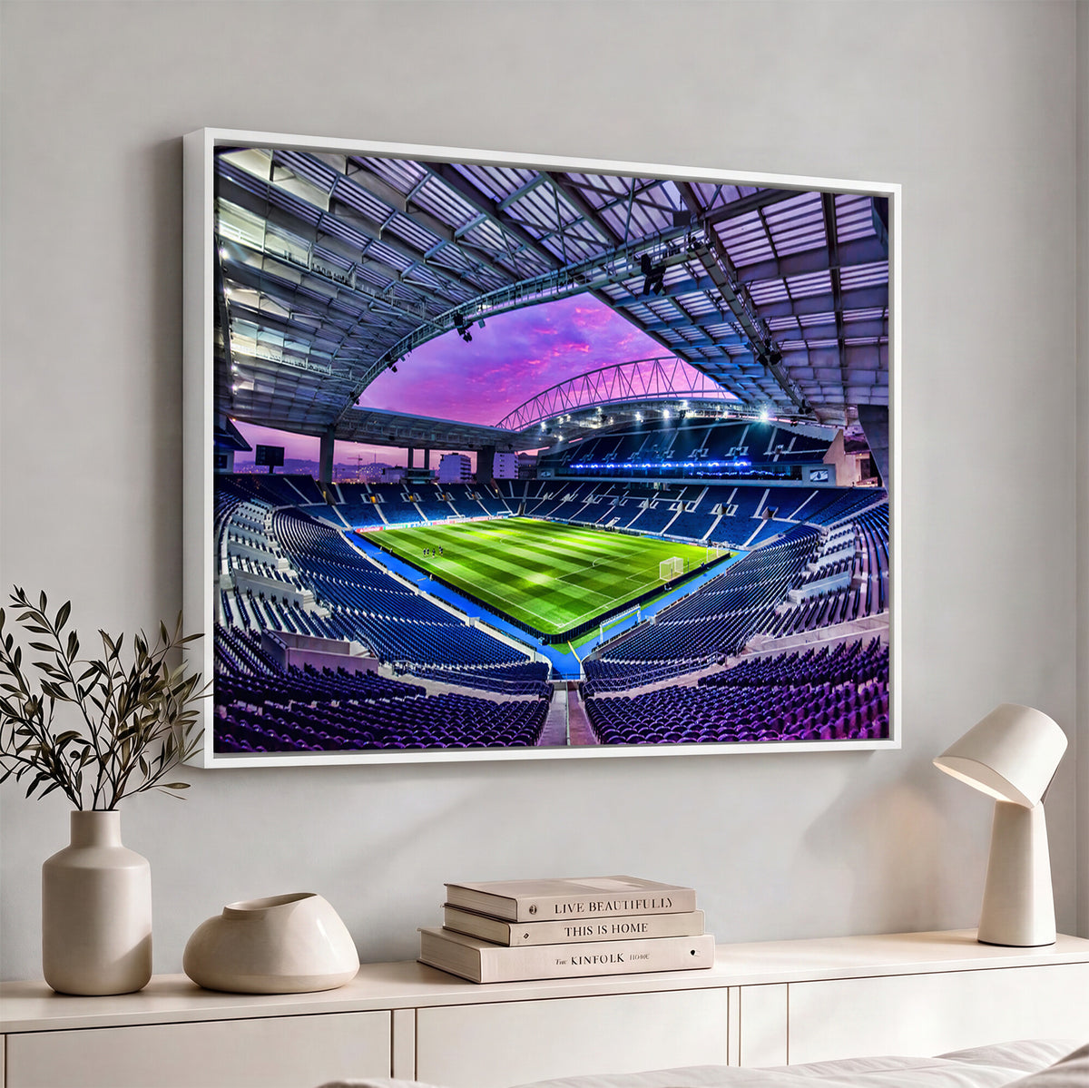 10851-MGV-CV-36X24 - FC Porto Soccer Team Print Canvas, Dragon Stadium Wall Art