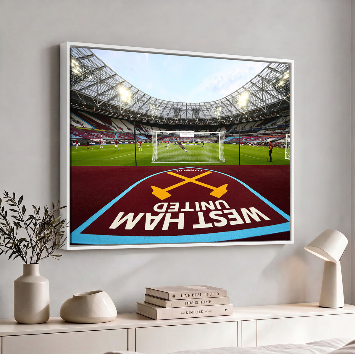 77367-MGV-CV-36X24 - West Ham United FC Stadium Canvas Wall Art, London Stadium