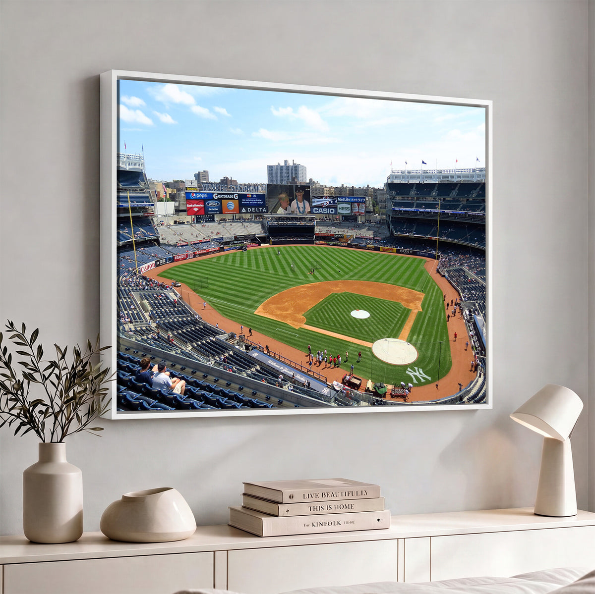 98047-MGV-CV-36X24 - Buffalo Bills Stadium Wall Art, Buffalo Bills Decor, NFL Fan Gift