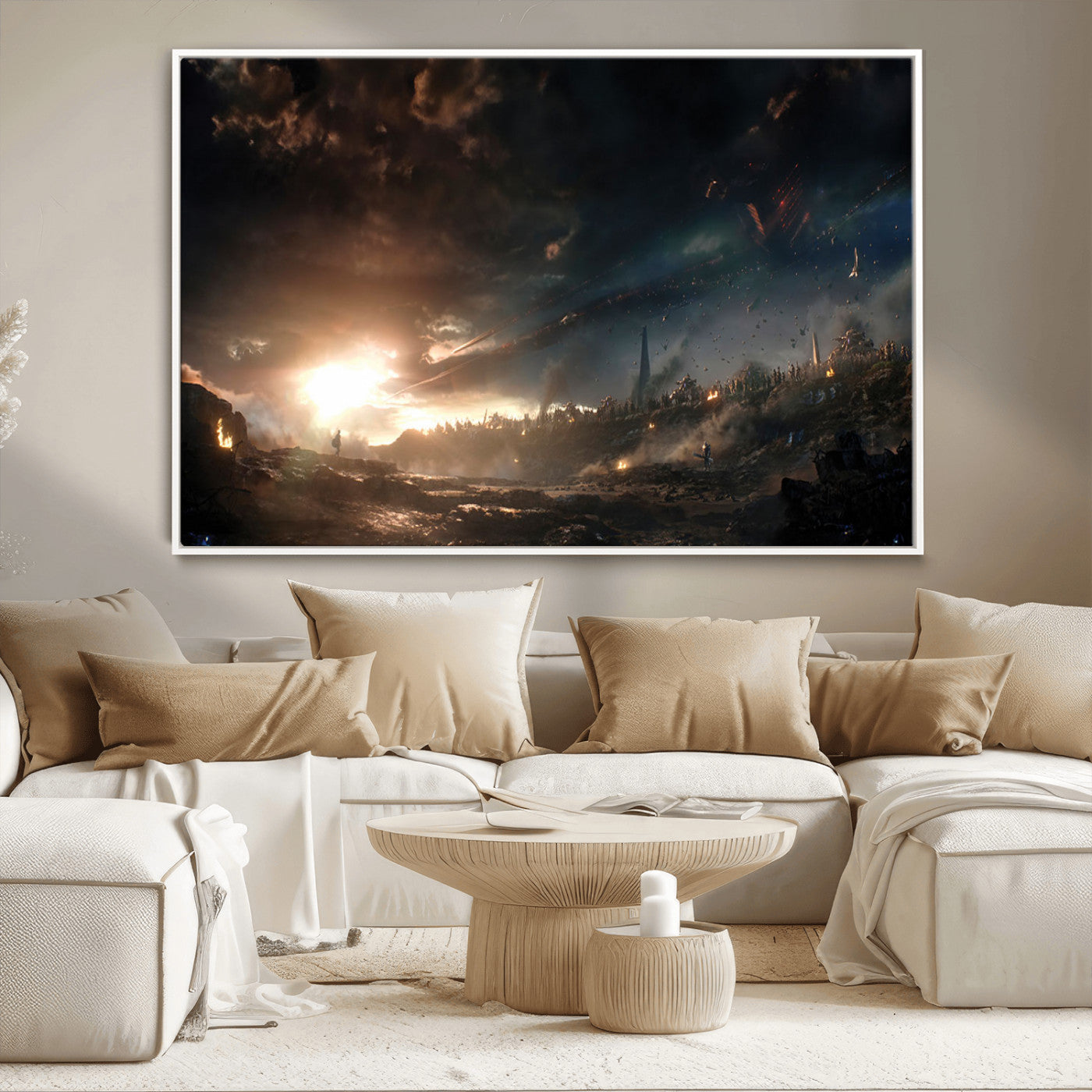 MGV-FC-36X24 - Avengers Planet Wall Art Canvas Print