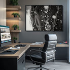 Winter Horse Snow Wall Art Canvas Print