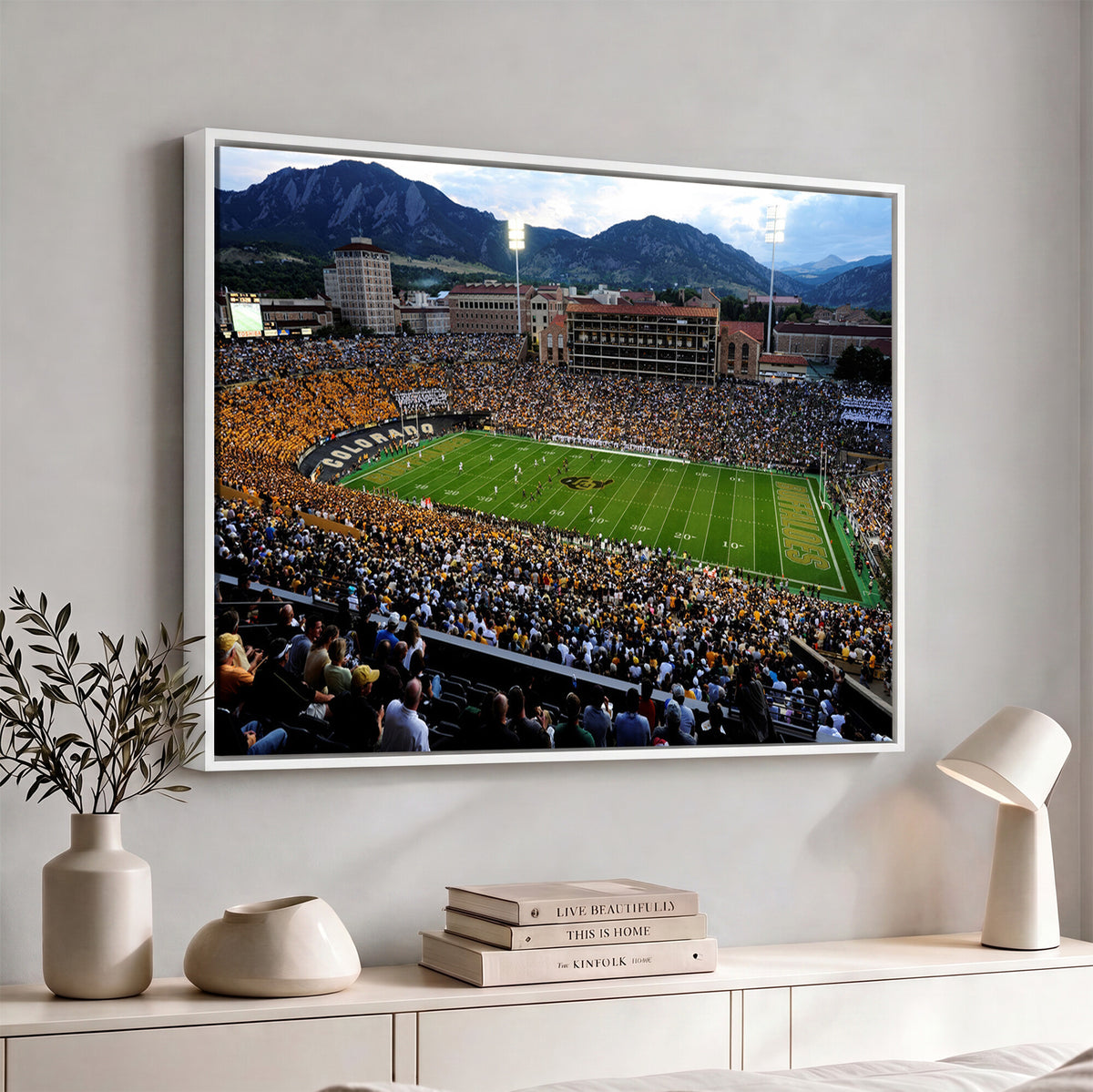 60552-MGV-CV-36X24 - Folsom Field, University of Colorado Buffaloes Football