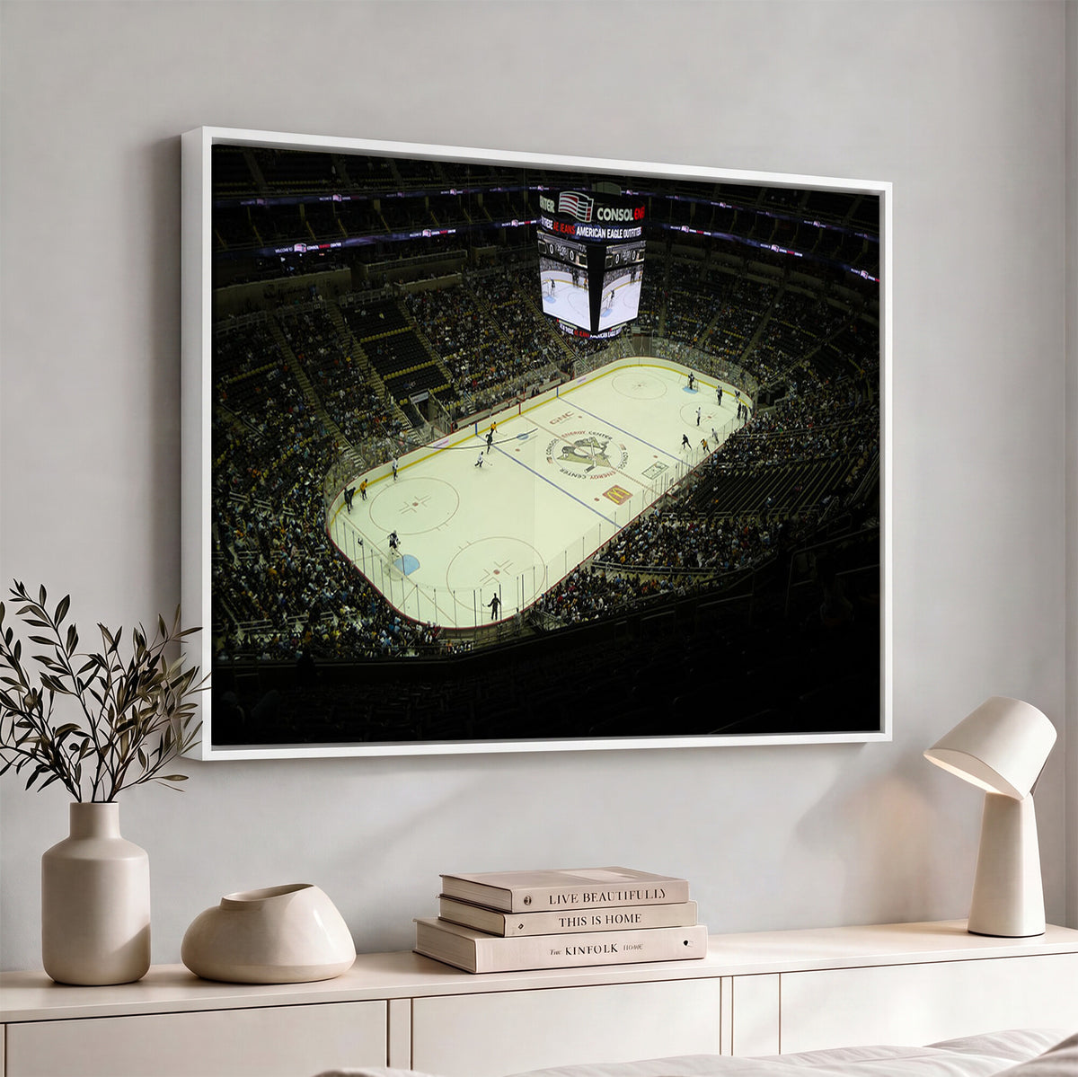 52168-MGV-CV-36X24 - PPG Paints Arena Pennsylvania Pittsburgh Penguins Hockey
