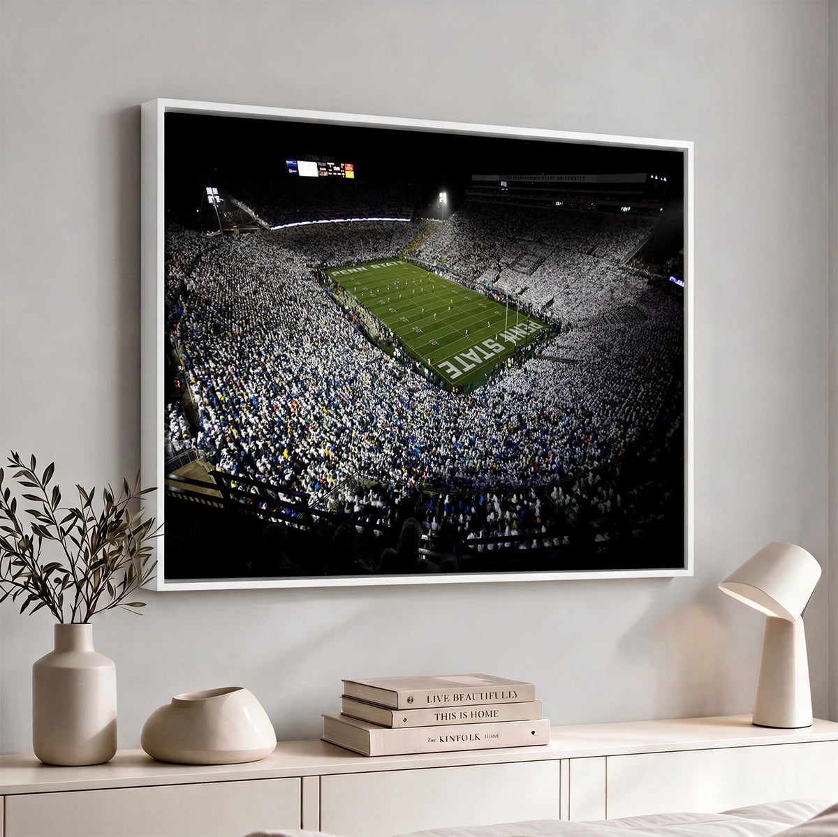 96825-MGV-CV-36X24 - Penn State Football Stadium Wall Art - Beaver Stadium Canvas Print