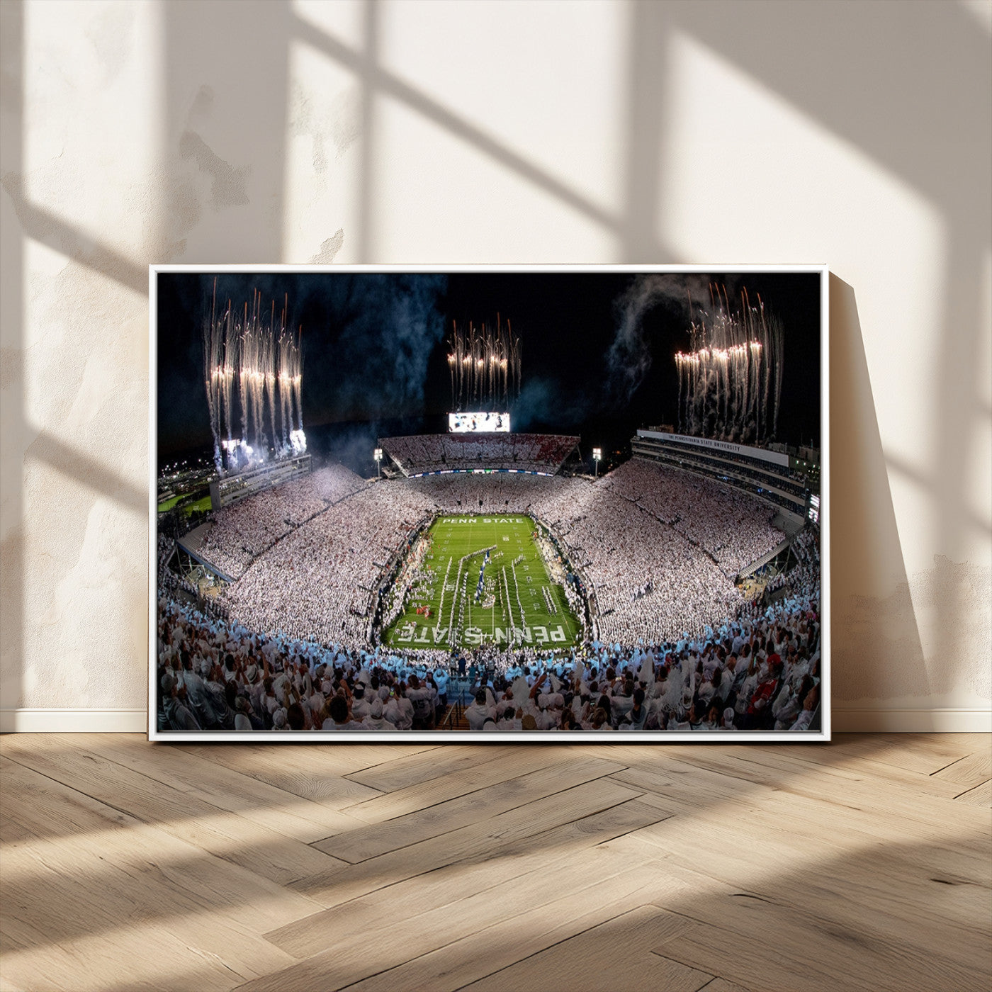 MGV-FC-36X24 - Penn Stadium Football Wall Art Canvas Print, Pennsylvania University Football Stadium
