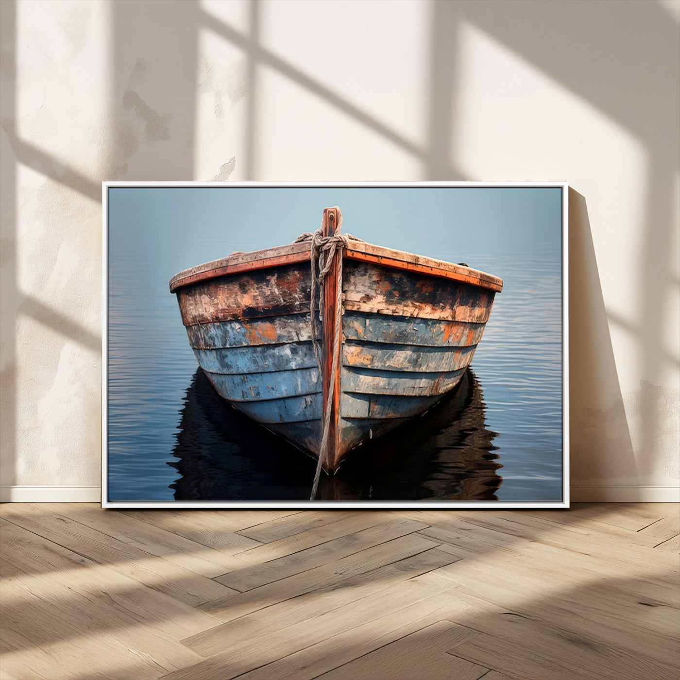 MGV-FC-36X24 - Stunning Vintage Boat Canvas Print | Nautical Wall